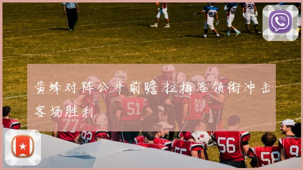 黄蜂对阵公牛前瞻 拉梅洛领衔冲击客场胜利